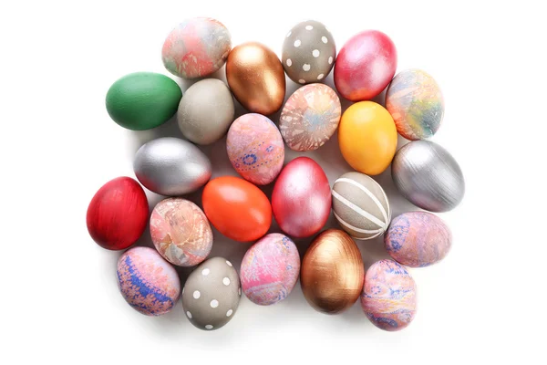 Cumulo di uova di Pasqua — Foto Stock