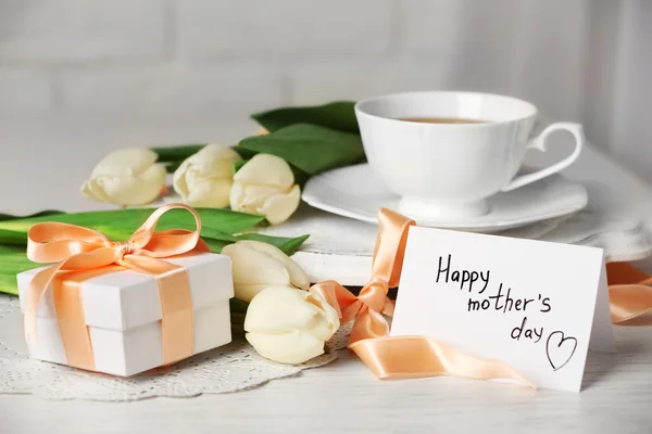Happy mother day greeting — Stock Photo, Image