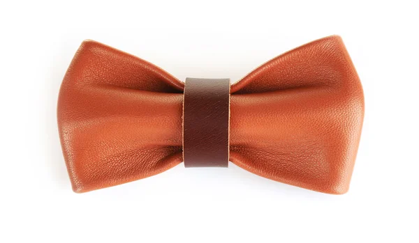 Gravata de couro arco — Fotografia de Stock