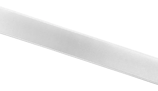 Straight gray ribbon — Stock Photo, Image