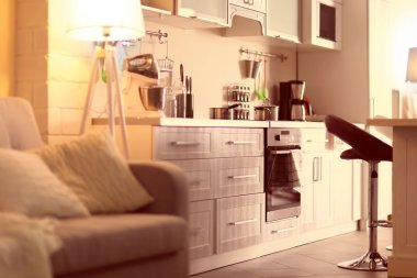 Modern mutfak iç mimarisi