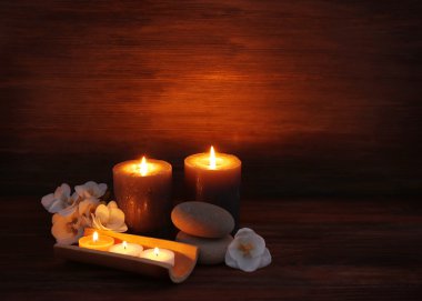 Güzel spa kompozisyonu 