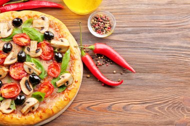 lezzetli lezzetli pizza