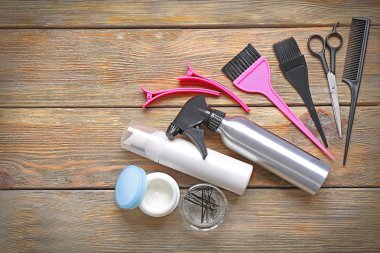 Kuaför ile çeşitli aksesuarlar ayarla