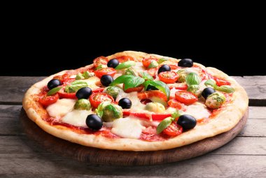 Güzel pizza peyniri ile 