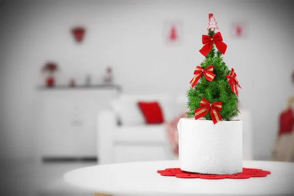 Árvore de Natal decorada — Fotografia de Stock