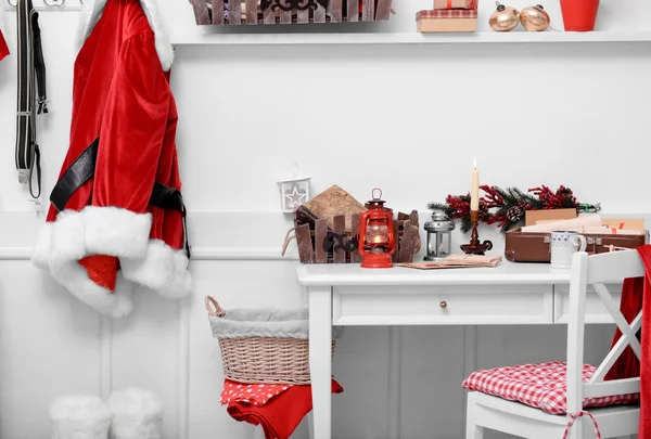 Hanging Santa costume — Stock Photo, Image