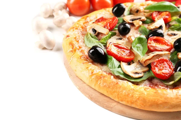 Délicieuse pizza savoureuse — Photo
