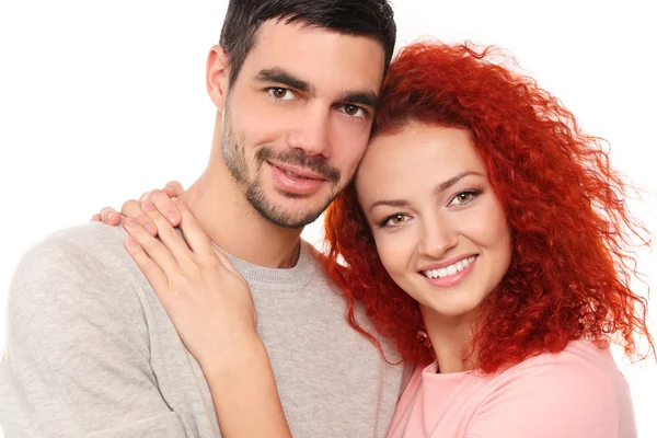 Feliz jovem casal — Fotografia de Stock