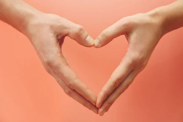 Male and female hands — Stock Photo, Image