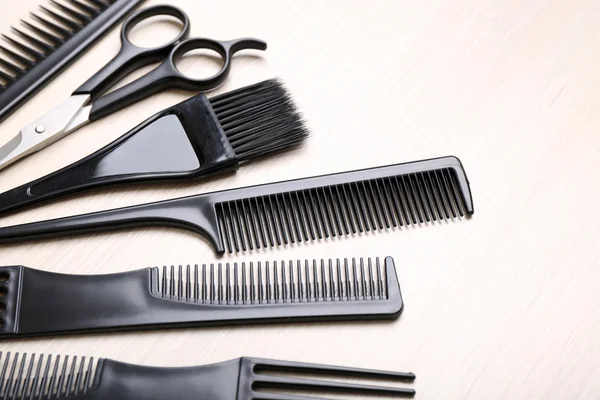 Set de coiffeur avec outils — Photo