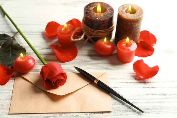 Tarjeta de regalo para San Valentín — Foto de Stock