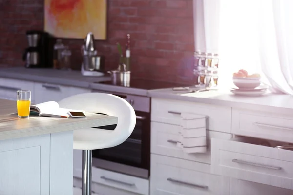 Modern kitchen interior — Stock Photo, Image