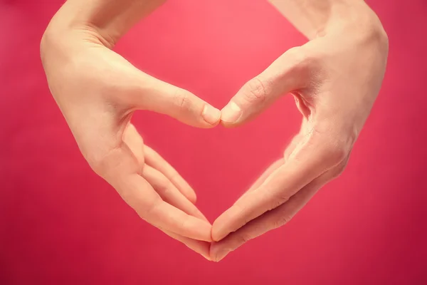 Male and female hands — Stock Photo, Image