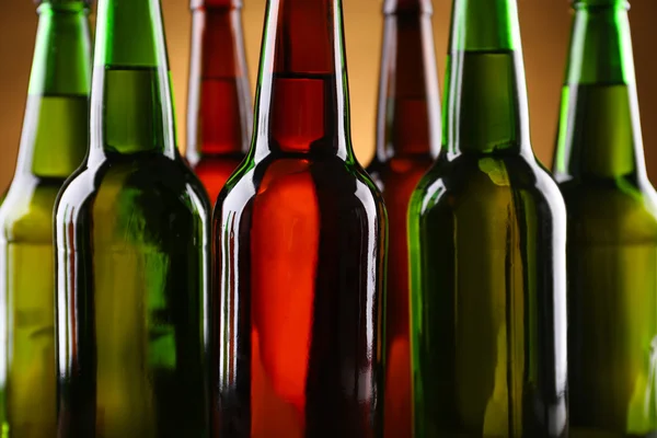 Botellas de cerveza — Foto de Stock