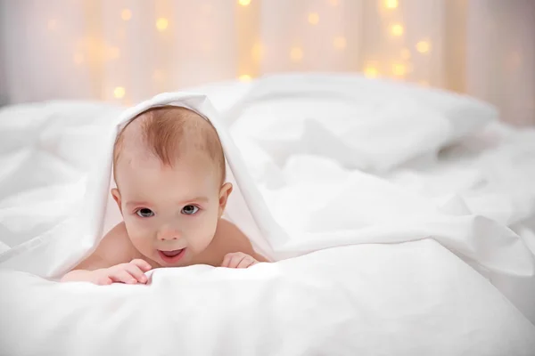 Yumuşak yatak bebek — Stok fotoğraf