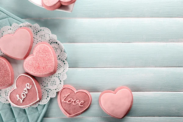 Surtido de galletas de amor — Foto de Stock