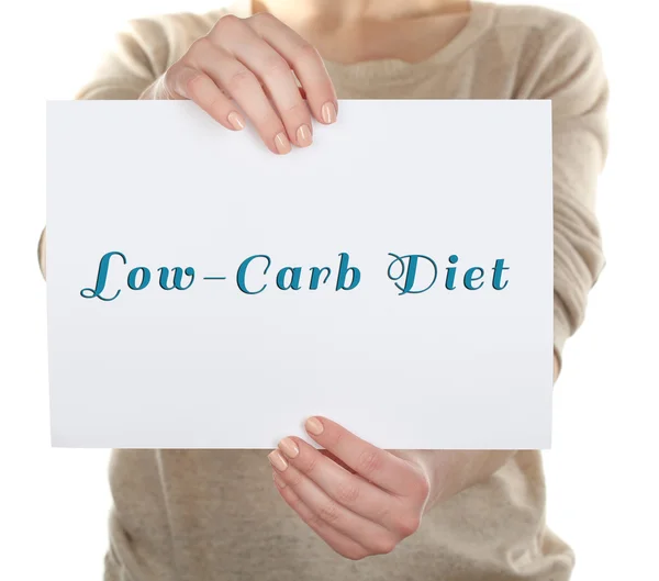 Låg-carb diet — Stockfoto