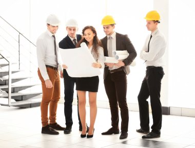 Kaç mühendisleri ofis planı ile