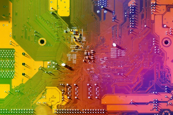 Elektronische circuit bord — Stockfoto