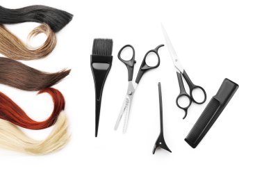 Araçları ile berber makası 