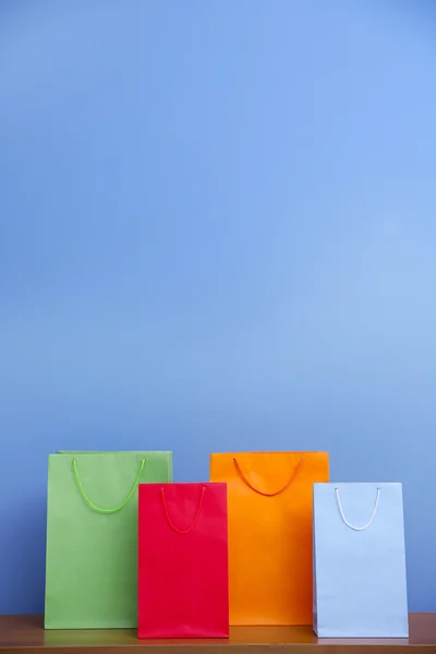 Colored paper bags — Stock Photo, Image