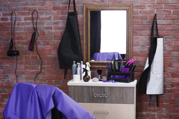 Stylish hairdressing salon — Stock Photo, Image