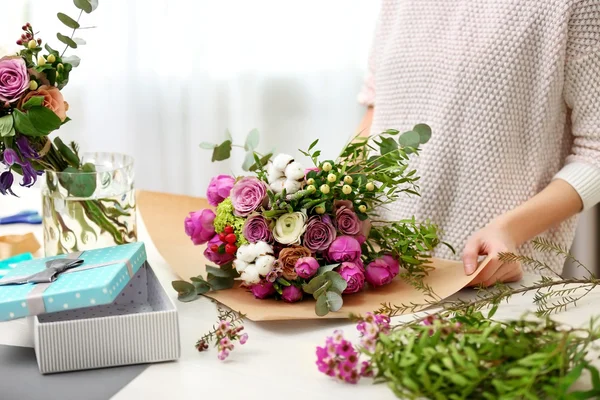 Beautiful colorful bouquet — Stock Photo, Image