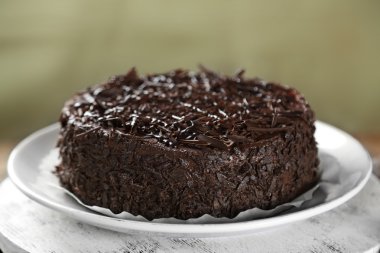 Lezzetli çikolatalı pasta 