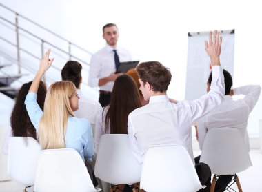 Ofiste iş toplantısı