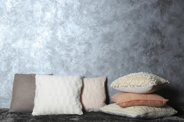 Güzel yastıklar yığını — Stok fotoğraf