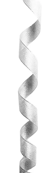Curled ribbon, isolated — Stock Photo, Image