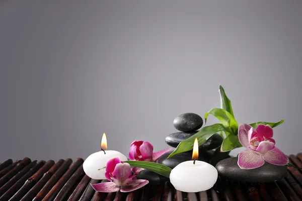 Spa still life with beautiful flower — Stock Photo, Image