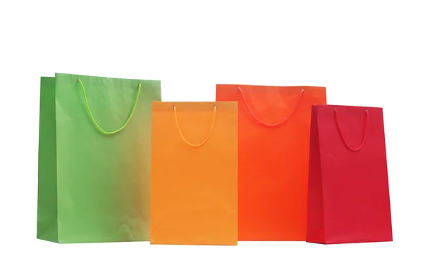Coloured shopping bags — Stock Photo, Image