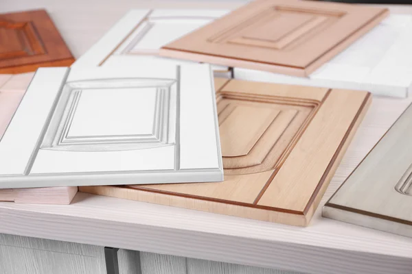 家具の木製パネルのサンプル — ストック写真