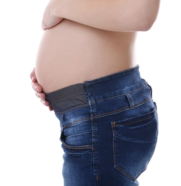 Mujer embarazada joven — Foto de Stock