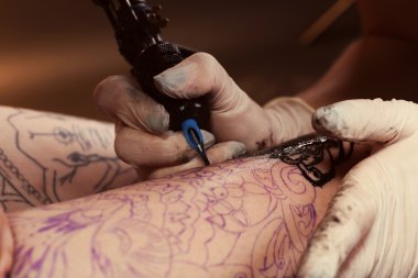 Dövme yapma süreci 