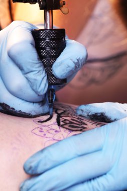 Dövme yapma süreci 