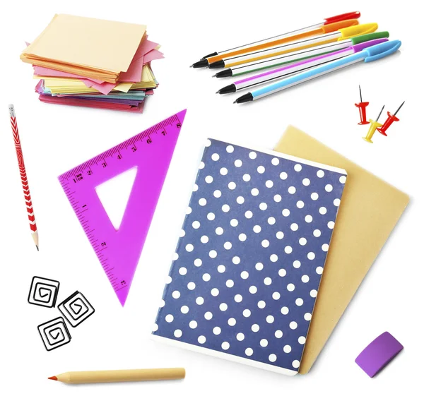 Bright school stationery — Stock Photo, Image