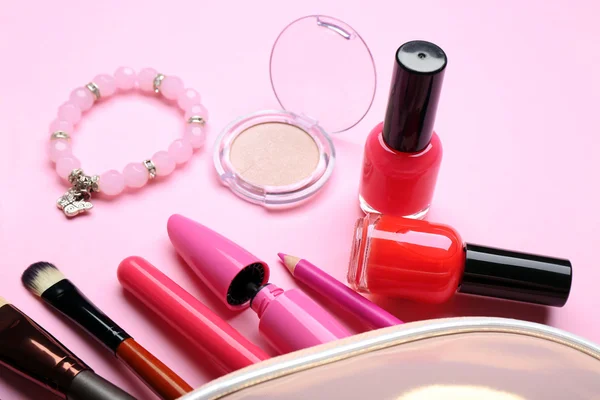 Set of decorative cosmetics — Stock Photo, Image