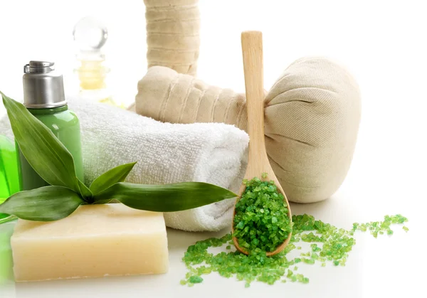 Conjunto de spa relaxante — Fotografia de Stock