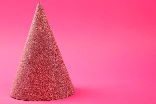 Sombrero de cumpleaños en rosa — Foto de Stock