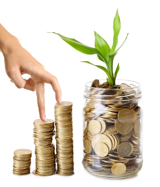 Financieel succesconcept — Stockfoto