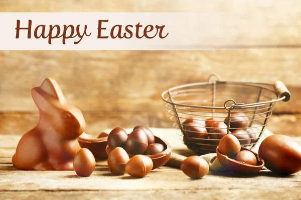 Chocolate Easter Eggs — Stock Photo, Image