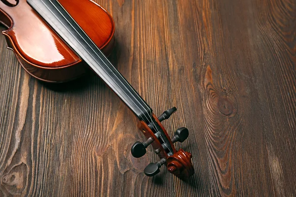 Primo piano del violino classico — Foto Stock