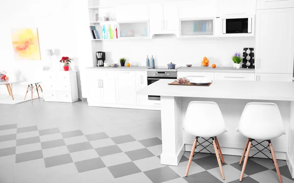 Moderne keuken interieur — Stockfoto