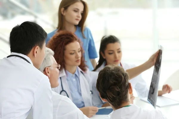 Doctors Examined Ray Office — Stock Photo, Image