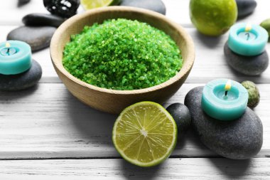 Spa ahşap arka plan ayarla