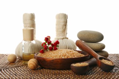 Güzel spa kompozisyonu 