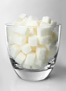 Lump & şeker dolu cam kayalar 